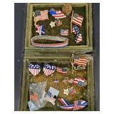 USA Red white and Blue jewelry