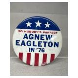 Agnew and Eagleton political button