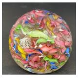 MURANO 'scramble' style paperweight