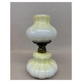 Yellow and white lamp