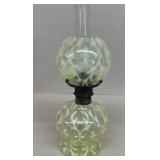Vict. Vaseline Daisy & Fern, Mini Oil lamp