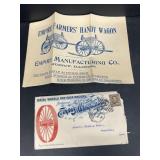 Empire farmers Handy wagon advertisement with