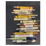 Bullet pencil advertisers