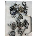 Bicycle, pedals, handlebar, and hardware