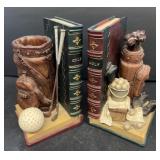 Golf bookends