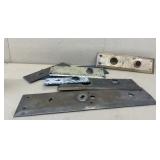 Door hardware plates