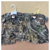 Brand new camouflage toddler or infant outfits