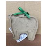 Cow brown bag, cookie cutter