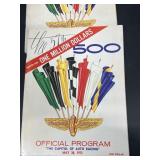 (2) 1973, Indianapolis 500 programs