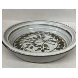 Pottery pie plate