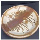 HARRELL Muncie, Indiana pottery plate