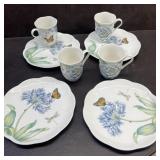 Lennox butterfly meadow plates & cups-Pickup only