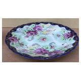 Decorative flower plate