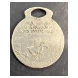 Paul Revere insurance watch fob