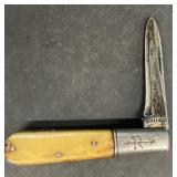 Russell double bladed pocket knife