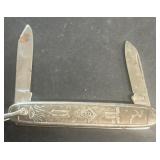 Colonial Mason pocket knife, double bladed, USA