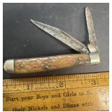 Germany double blade pocket knife