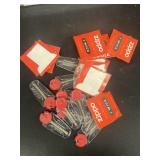 (10) packages of zippo Flint and wicks