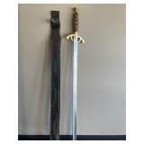 Sword with sheath