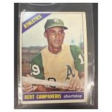1966 Bert Campaneris Topps baseball card