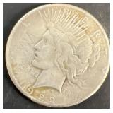 1922 peace silver dollar