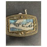 Fishing belt buckle