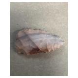 Indian artifact knife blade found in Jennings