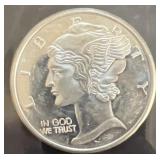 1 ounce silver liberty coin
