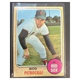1968 Rico Petrocelli Topps baseball card