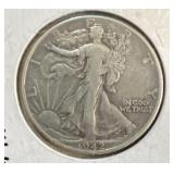 1942 silver liberty half dollar