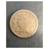 1854 one cent coin