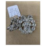 Eisenberg, brooch, and earrings