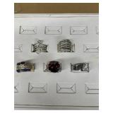 Costume jewelry rings