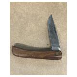 Kissing crane pocket knife