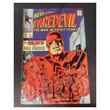 1968 here comes daredevil comic book Marvel