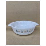 Fire king casserole dish