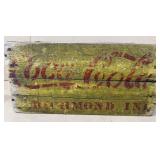 Richmond, Indiana early Coca-Cola crate yellow
