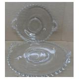 Candlewick double hand plates