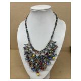 Costume jewelry bead necklace