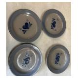 Rowe pottery plates