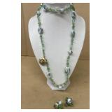 Costume, jewelry, necklace, and earrings