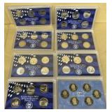 United States mint quarter proof sets