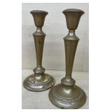 Gorham brass candlesticks