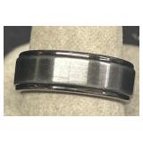 Tungsten carbine men's ring