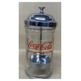 Coca-Cola glass straw holder