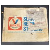 Valvoline motor oil booklet