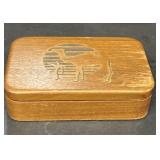 Camel wooden box