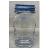 Early jar with zinc lid