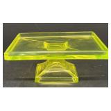 Clark's teaberry gum advertising uranium glass