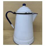 Enamelware coffee pot